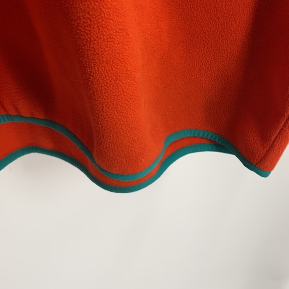 Sold❌❌❌Patagonia orange and blue synchilla pull over - Picture 3 of 5
